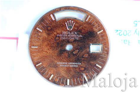 rolex mahogany dial|Rolex watches wood dial.